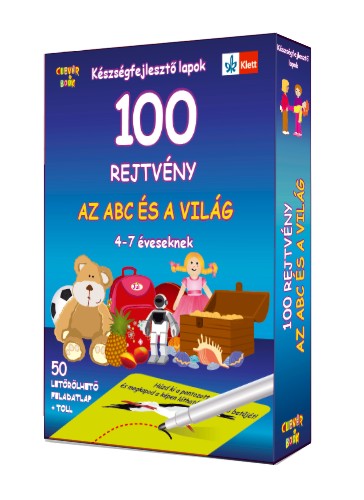 100 rejtvény - Az abc és a világ - 4-7 éveseknek